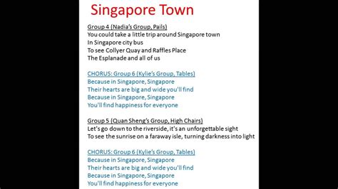 singapore lyrics